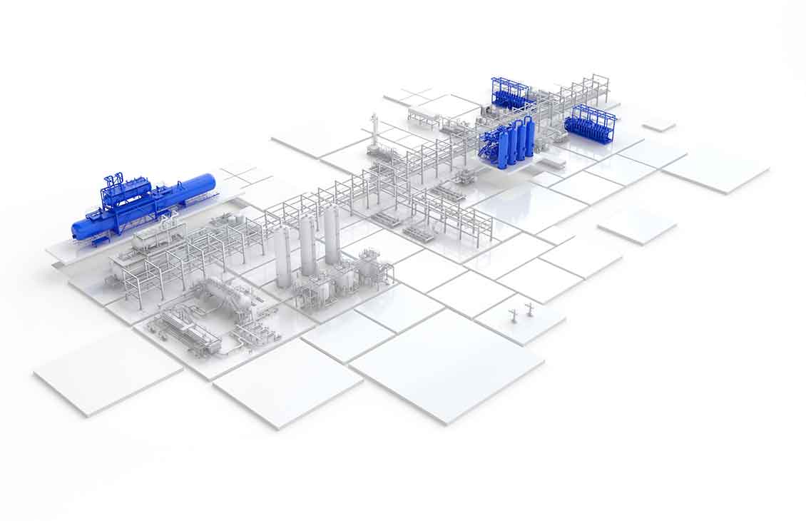 3D Abstract Image for Facility Planner on Delfi