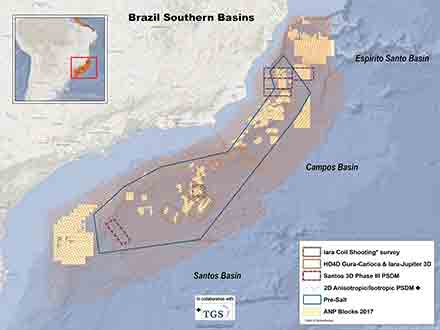 Brazil Southern Basin Multiclient Seismic Surveys
