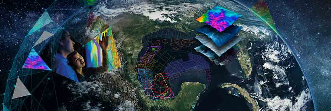 WesternGeco seismic map